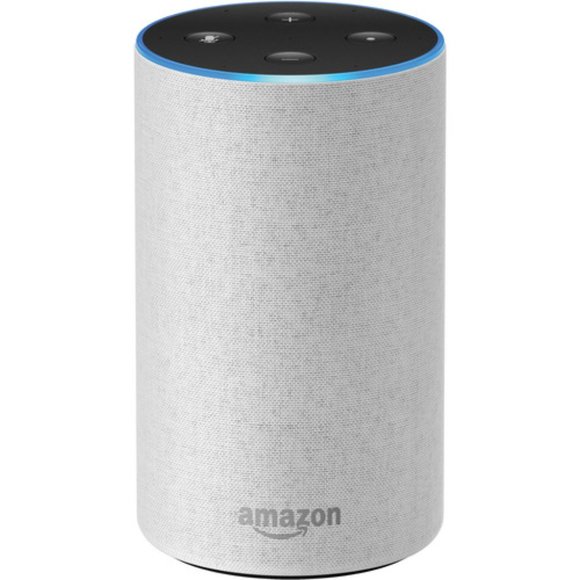 Amazon Echo (2nd Generation, Sandstone Fabric) - Picture 2 of 4